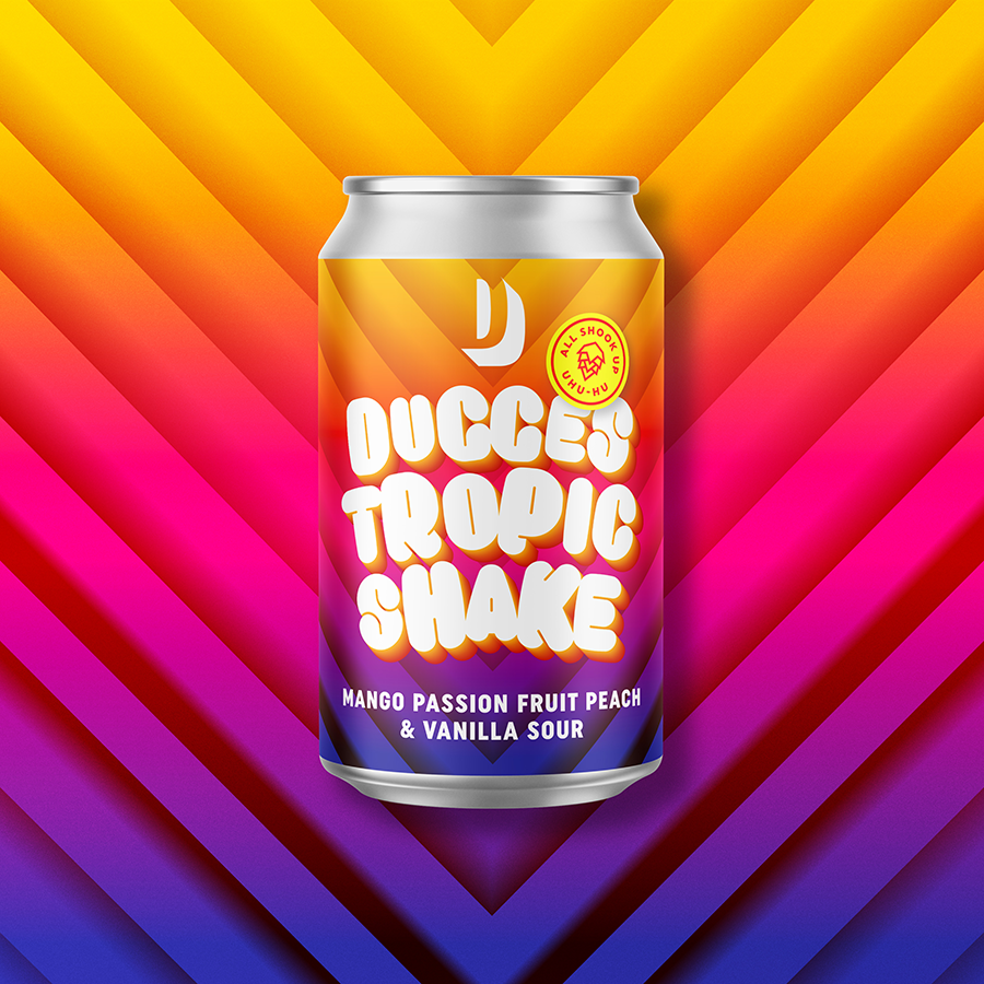 Dugges Tropic Shake beer Label Full Size