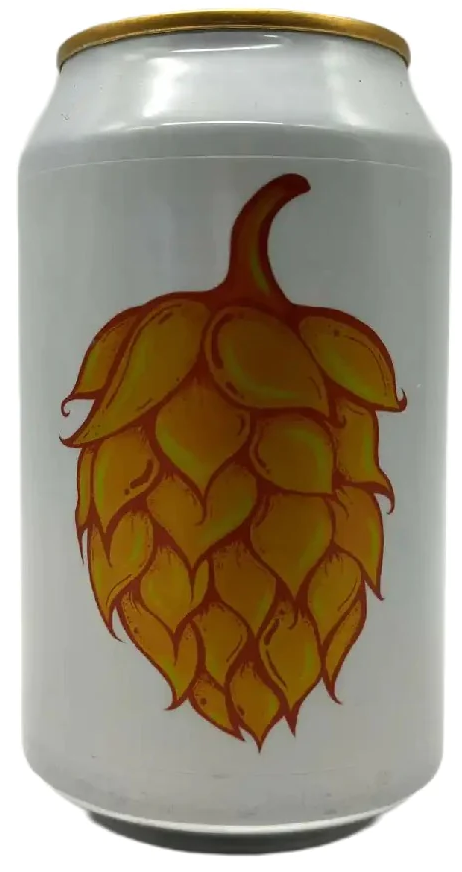 Fermenterarna Golden Juice beer Label Full Size