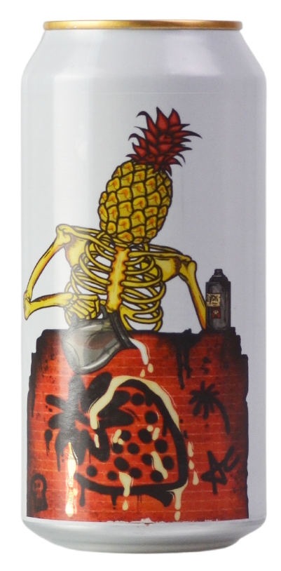 Fermenterarna Mark The Spot beer Label Full Size