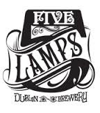 5 Lamps Honour Bright beer Label Full Size