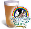 Vino's Rainbow Wheat beer Label Full Size