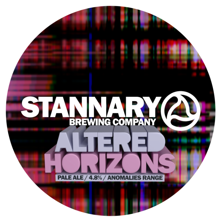 Stannary Altered Horizons beer Label Full Size