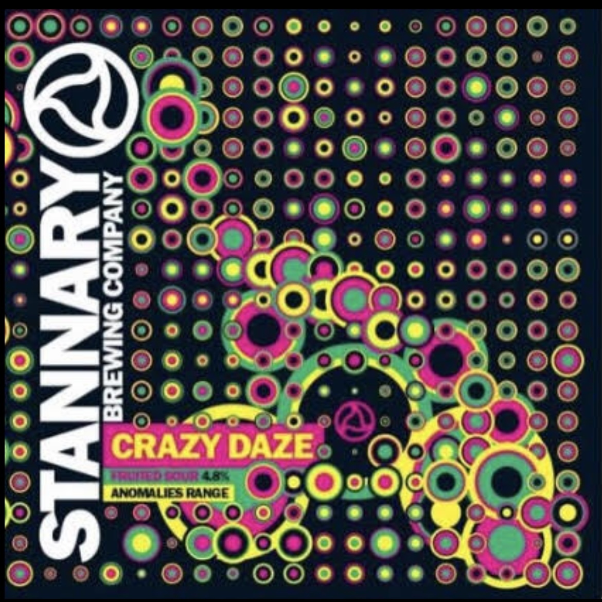 Stannary Crazy Daze beer Label Full Size
