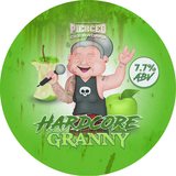 Pierced Cider Hardcore Granny beer
