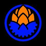 Mechanical Compass beer Label Full Size