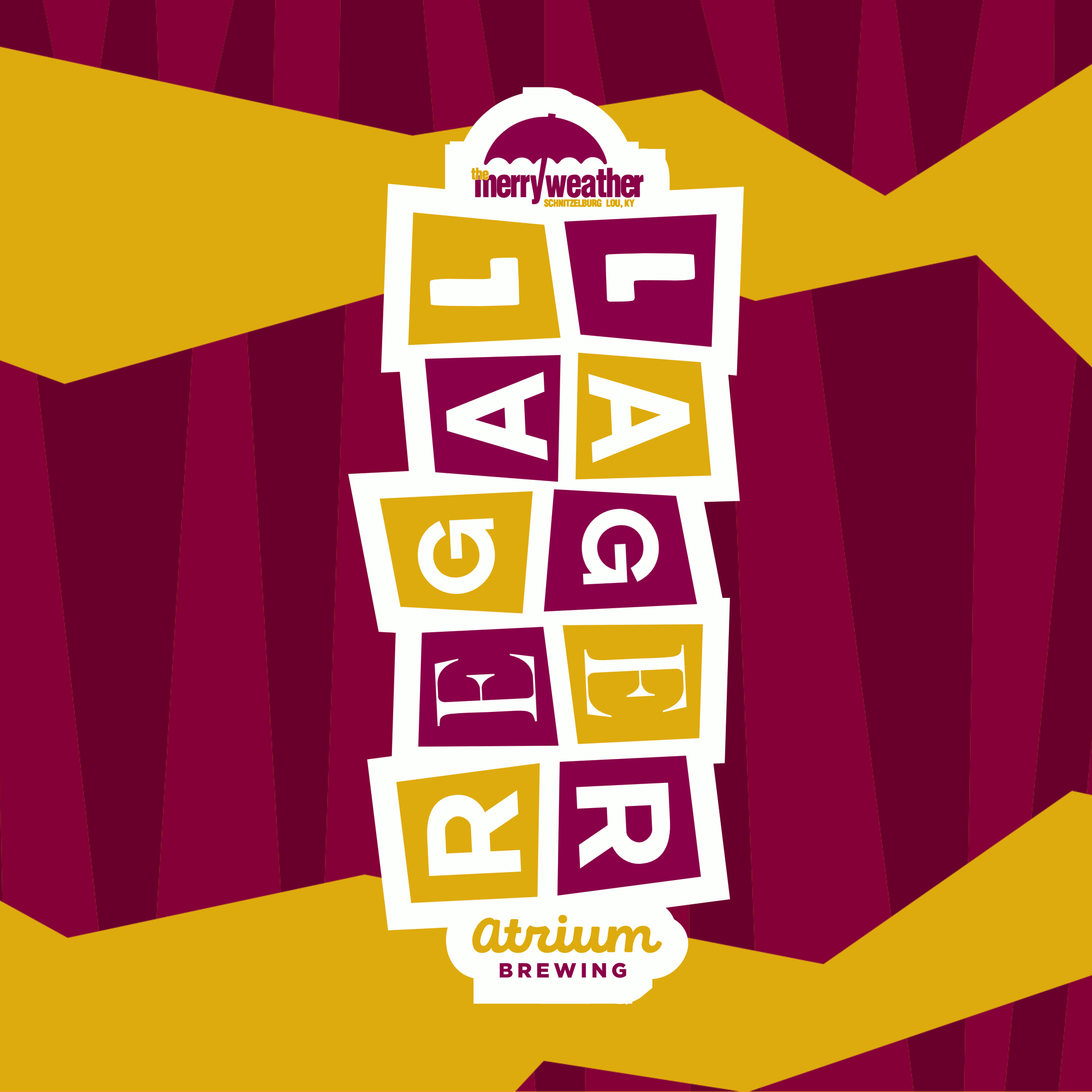 Atrium Regal Lager beer Label Full Size