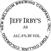 New Belgium ips of Faith: Jeff Irby's Ale beer Label Full Size