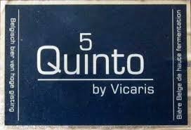 Vicaris Quinto 5 beer Label Full Size