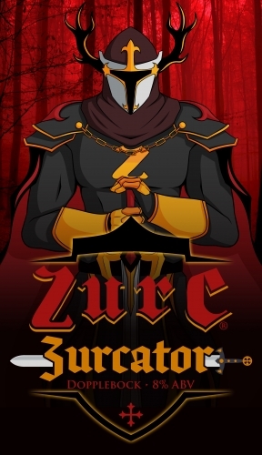Zurc <Zurcator> beer Label Full Size