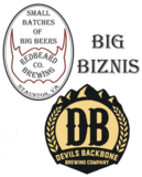 Redbeard Brewing + Devils Backbone Big Biz Nis beer