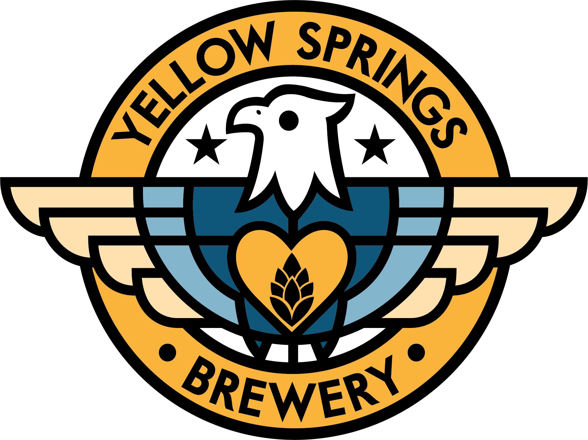 Yellow Springs Cabin Cruiser beer Label Full Size