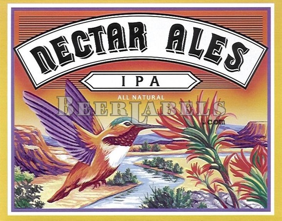 Nectar IPA beer Label Full Size
