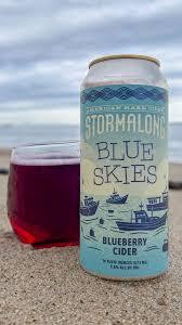 Stormalong Blue Skies beer Label Full Size