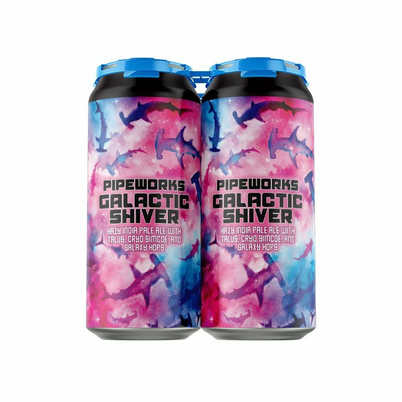 Pipeworks Galactic Shiver beer Label Full Size