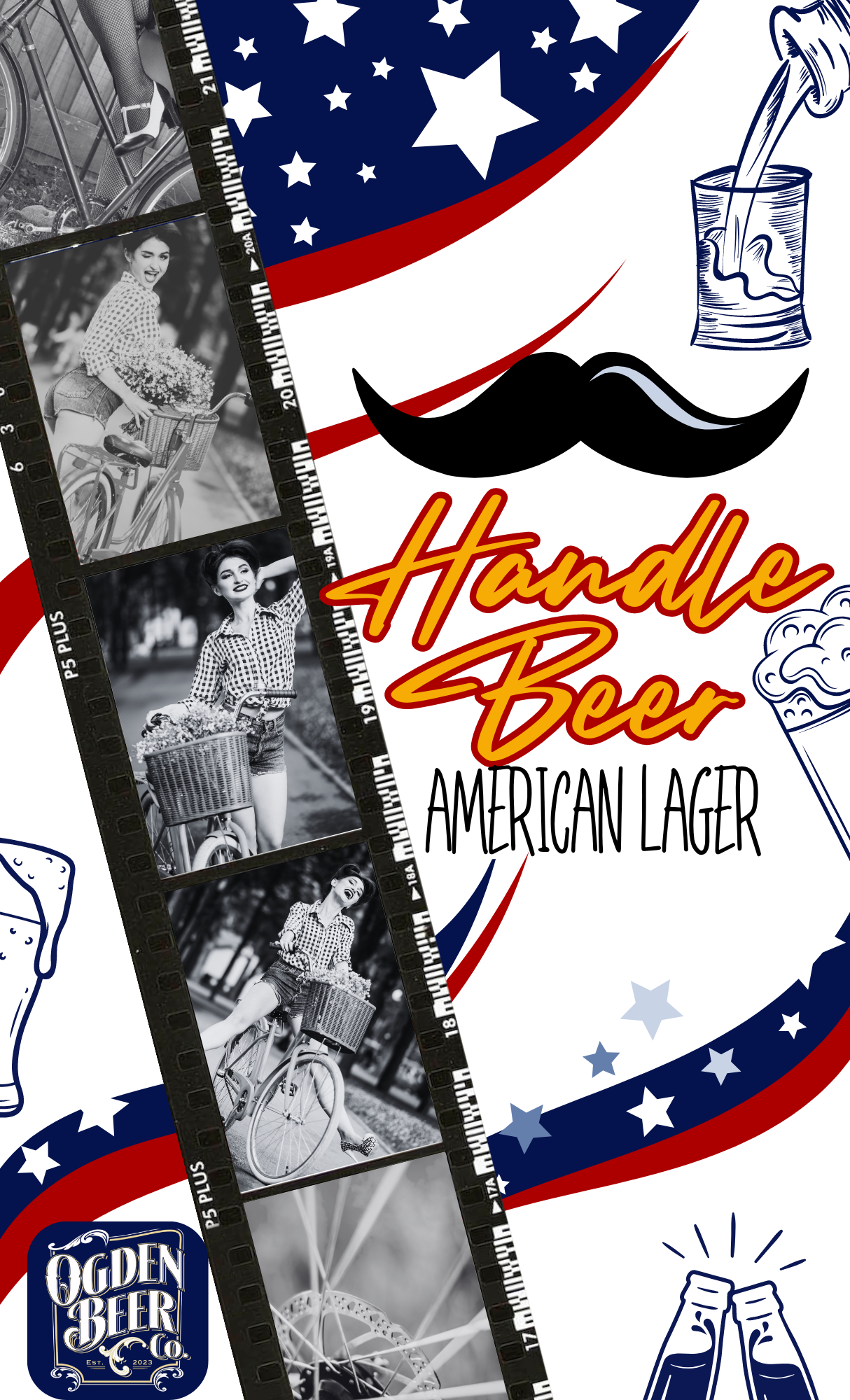 OBC HandleBeer beer Label Full Size