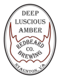 Redbeard Brewing Deep Luscious Amber beer