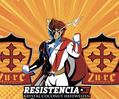 Zurc Resistencia beer Label Full Size