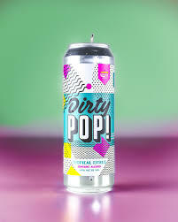 Uinta Dirty Pop beer Label Full Size