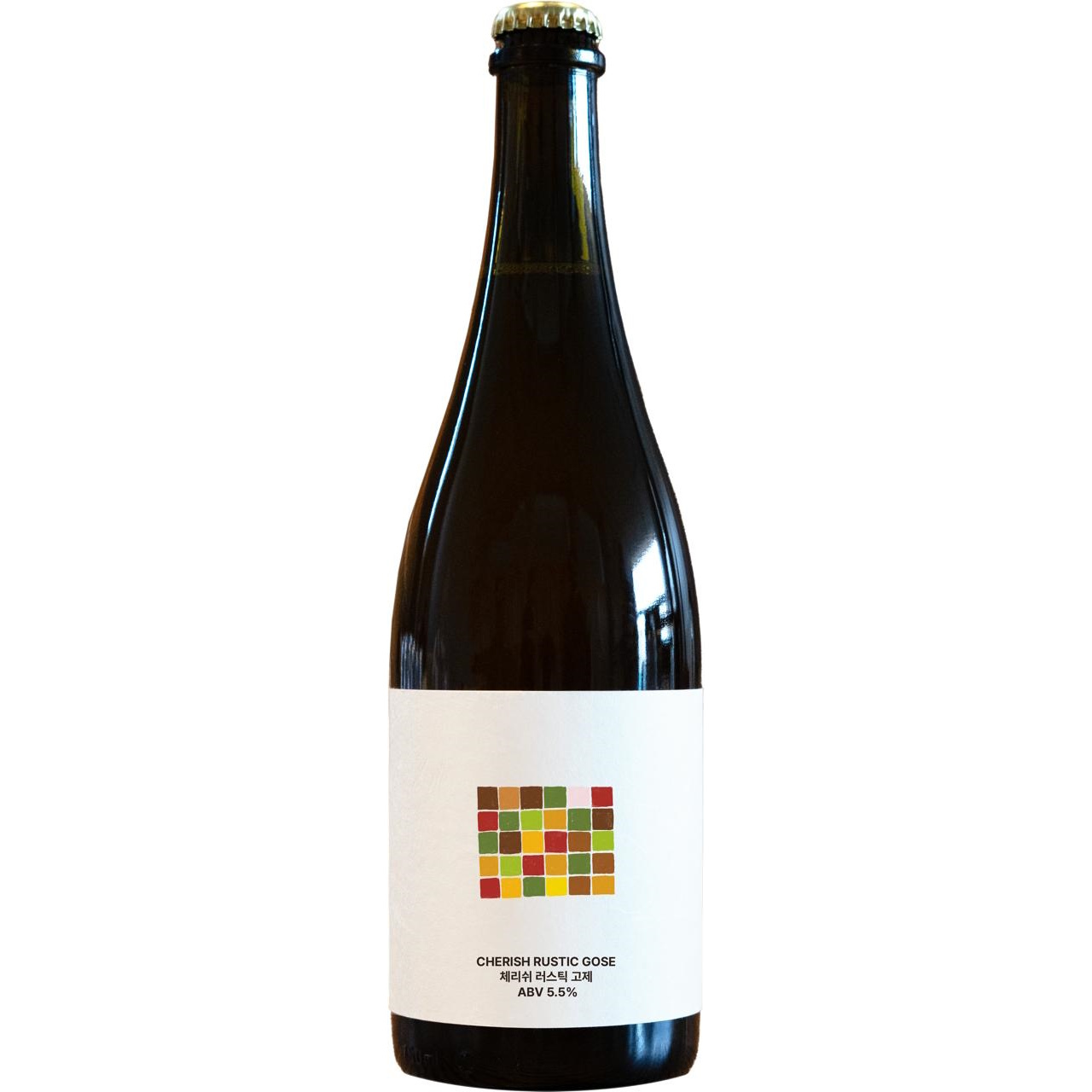 Seoul Cherish Rustic Gose beer Label Full Size