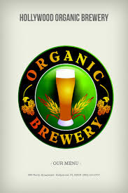 Hollywood Organic German Pilsner beer Label Full Size