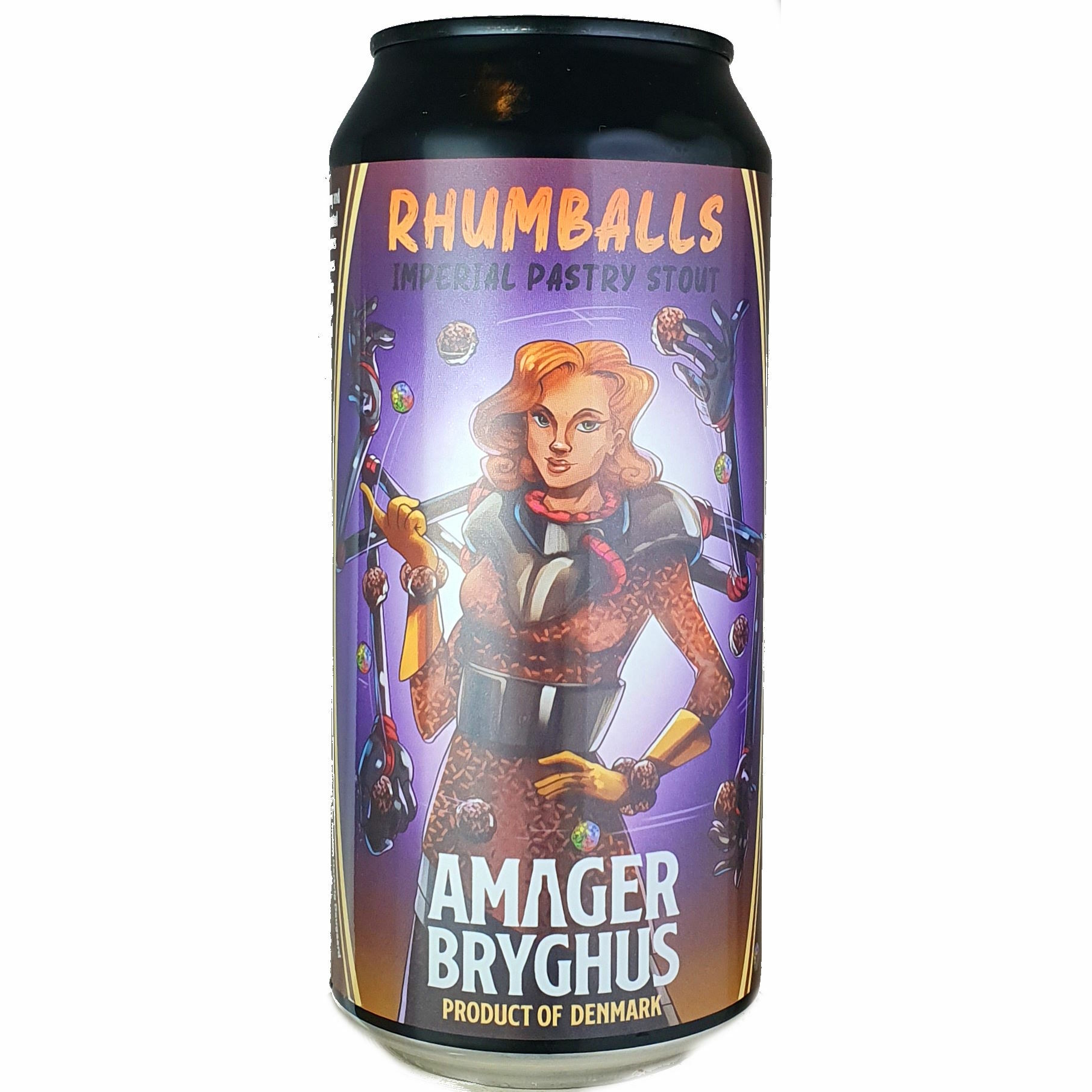 Amager Rhumballs beer Label Full Size