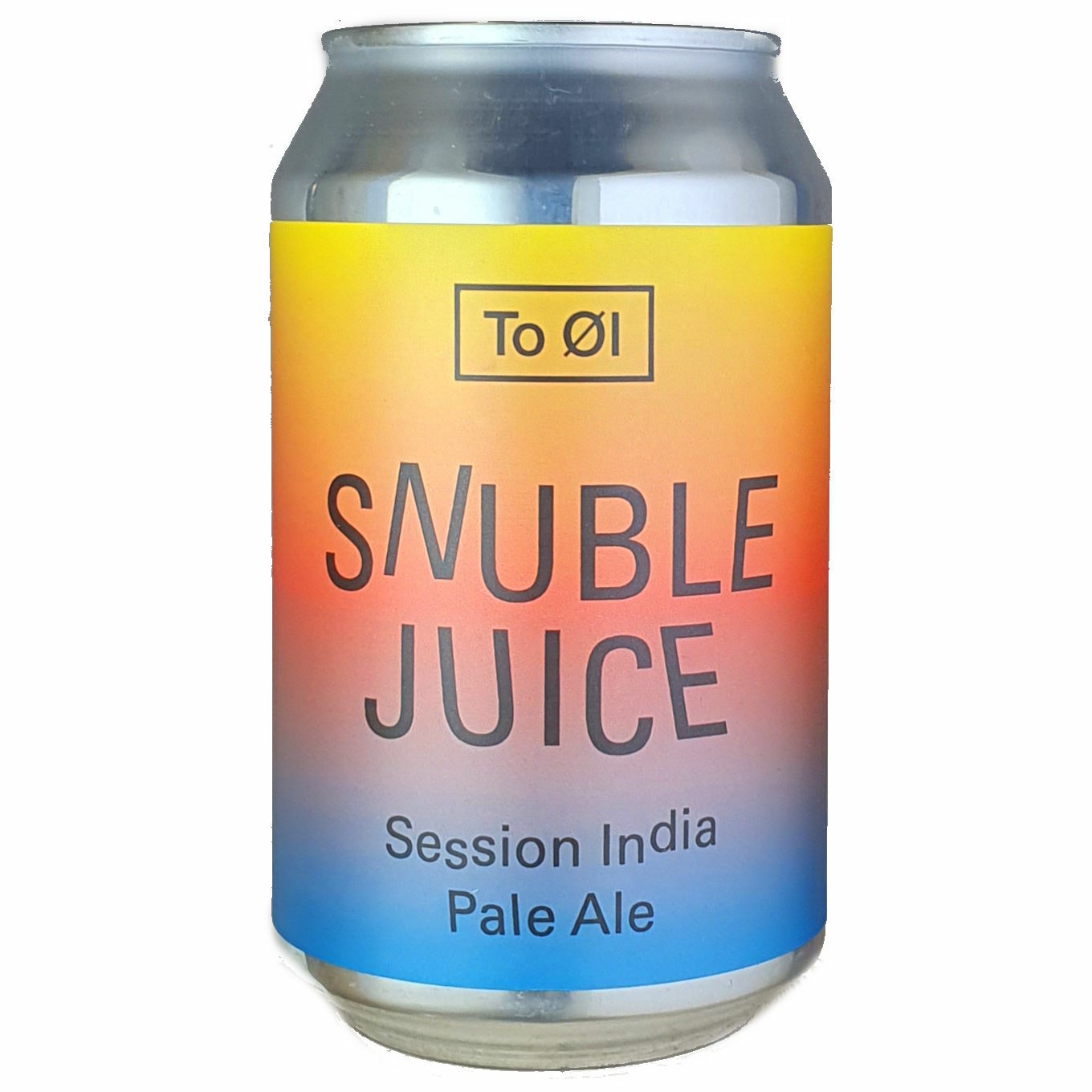 To Øl Snuble Juice beer Label Full Size