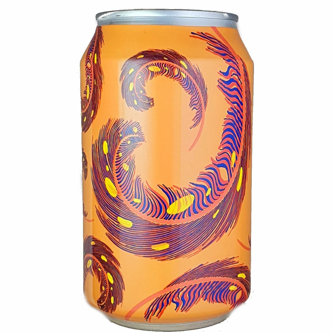 Omnipollo Bianca Non Alcoholic Blueberry Maple Pancake Lassi beer Label Full Size