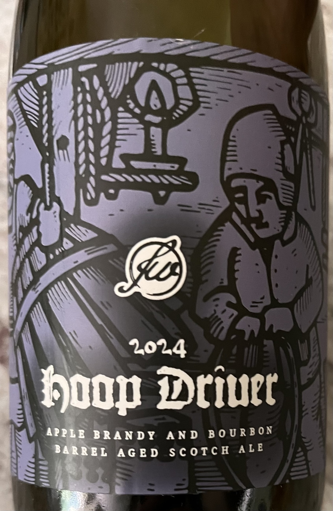 Free Will Hoop Driver beer Label Full Size