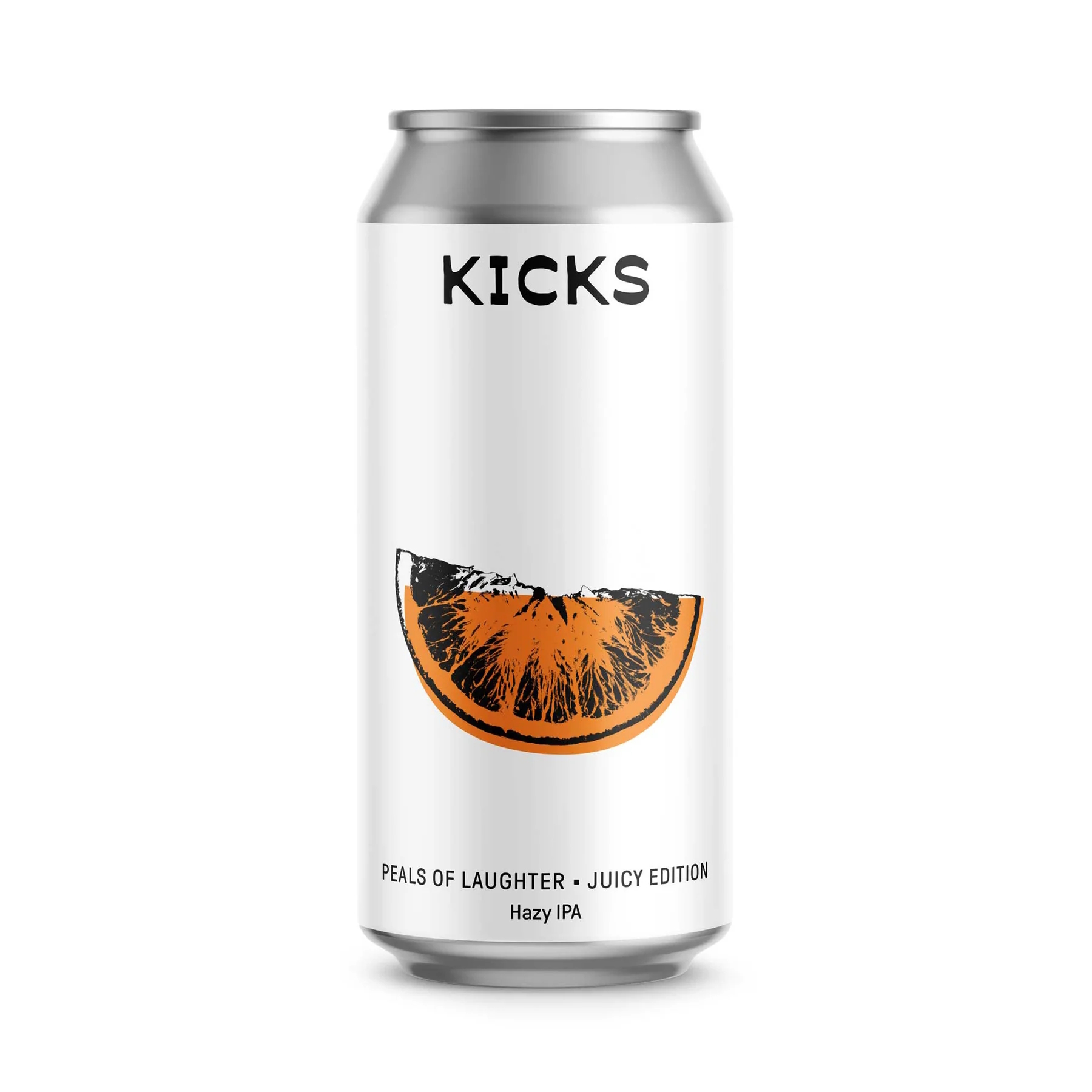 Kicks Peals Of Laughter beer Label Full Size