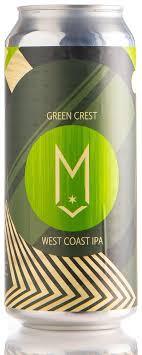 Maplewood Green Crest beer Label Full Size