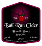 Bull Run Bramble Berry Dry Cider beer