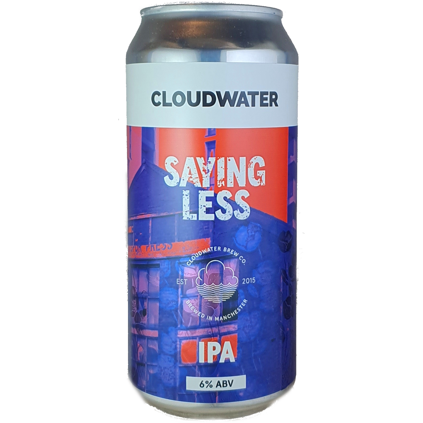 Cloudwater Saying Less beer Label Full Size