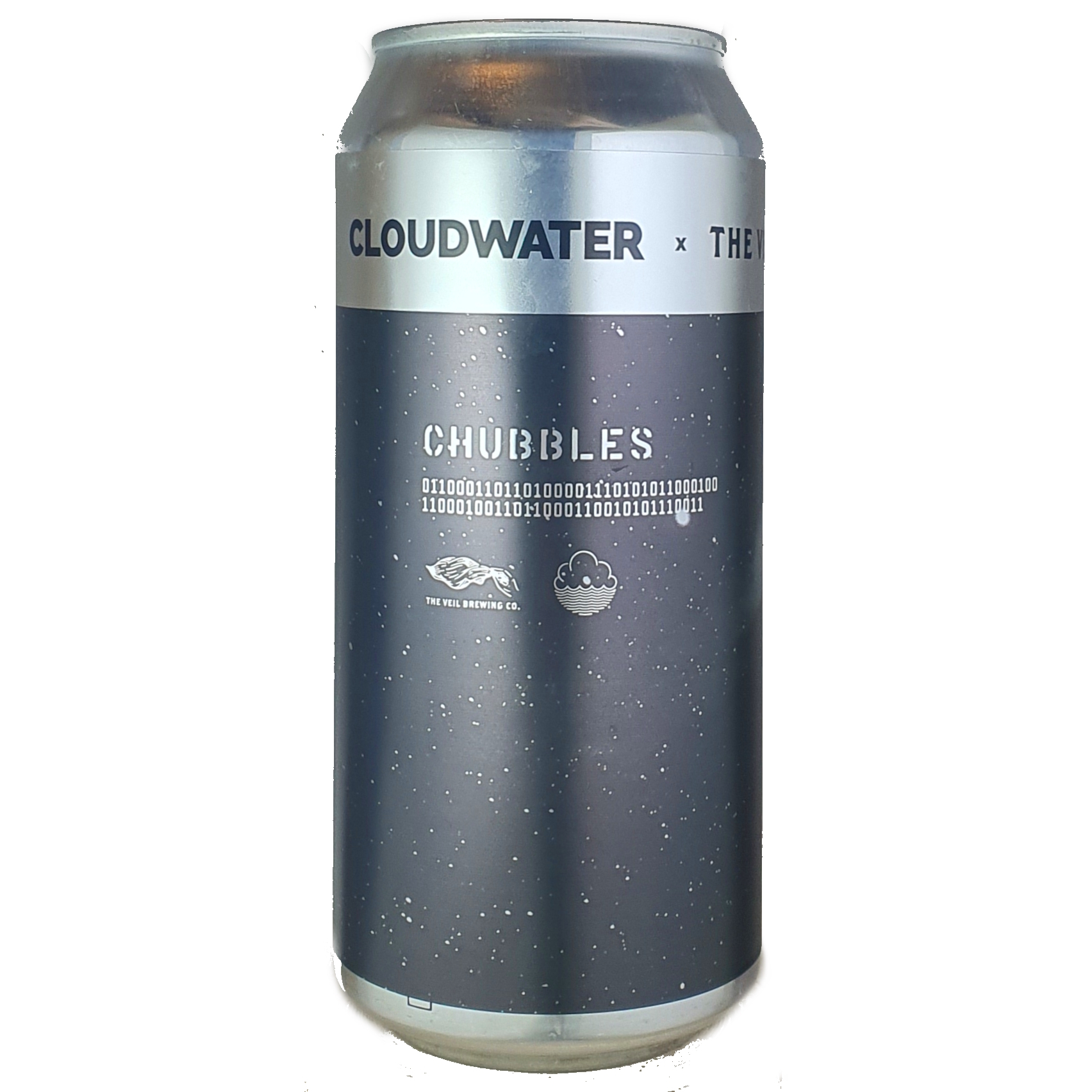 Cloudwater + The Veil Clouwater Chubbles beer Label Full Size