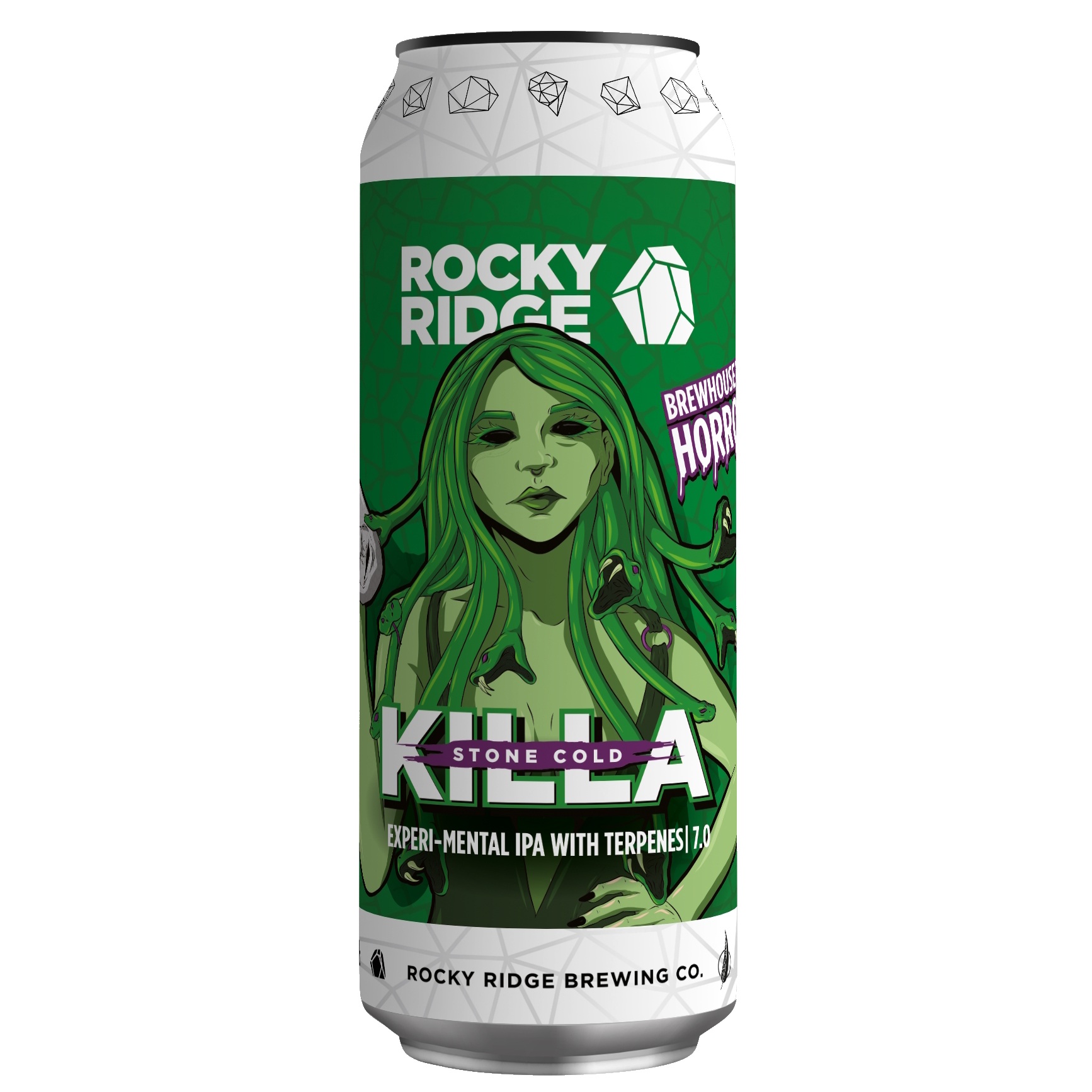 Rocky Ridge Stone Cold Killa Experi Mental beer Label Full Size