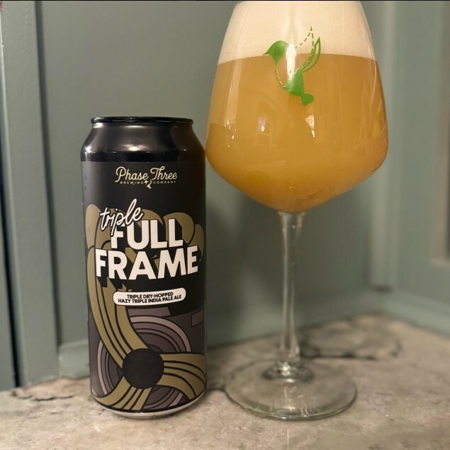 Phase Three Triple Full Frame beer Label Full Size