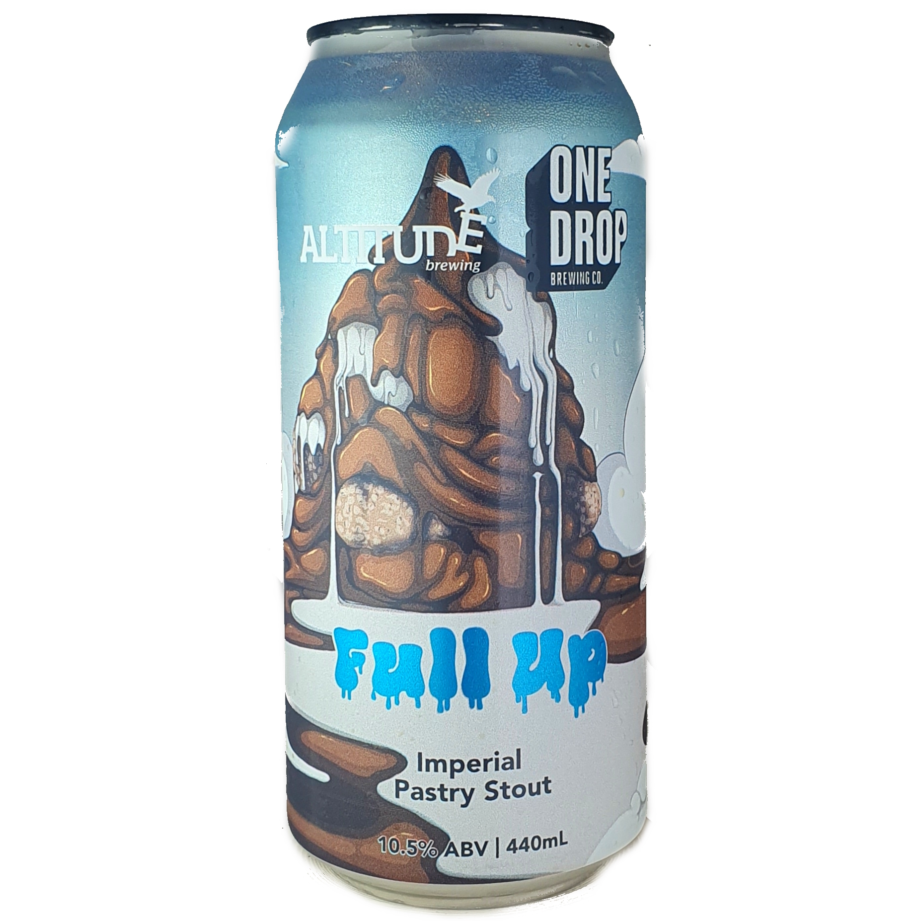 One Drop Full Up beer Label Full Size