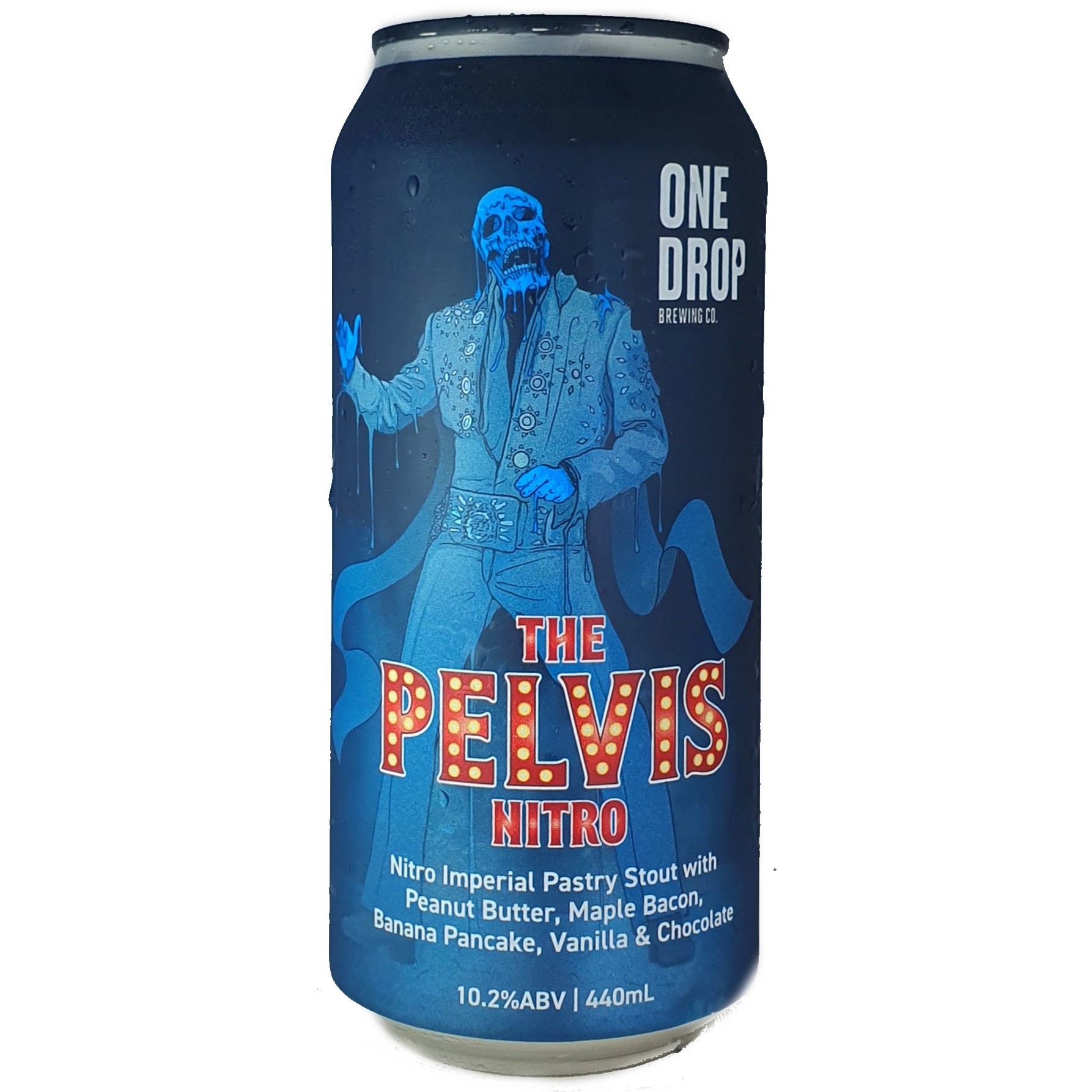 One Drop The Pelvis beer Label Full Size