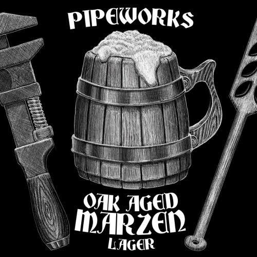 Pipeworks Oak Aged Märzen beer Label Full Size