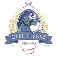 Clandestine Southern Accents beer Label Full Size
