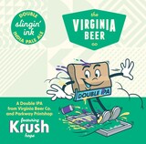 Virginia Beer Co. x Parkway Printshop Slingin' Ink 3.0 beer