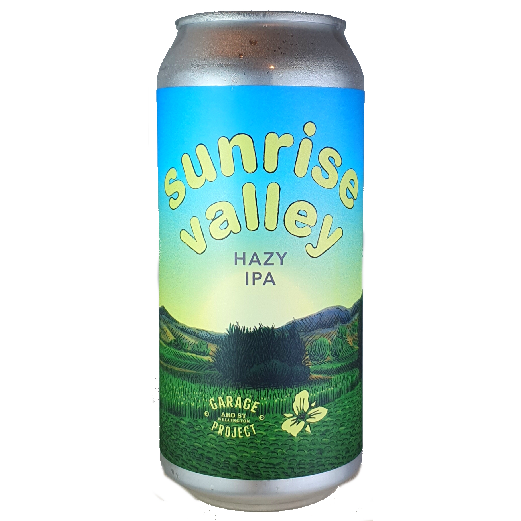 Garage Project Sunrise Valley beer Label Full Size