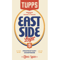 TUPPS East Side Lager beer Label Full Size