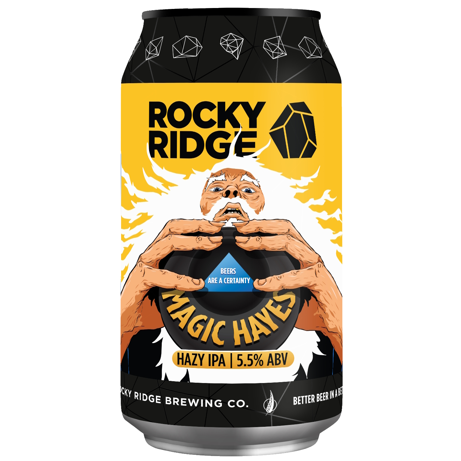 Rocky Ridge Magic Hayes beer Label Full Size