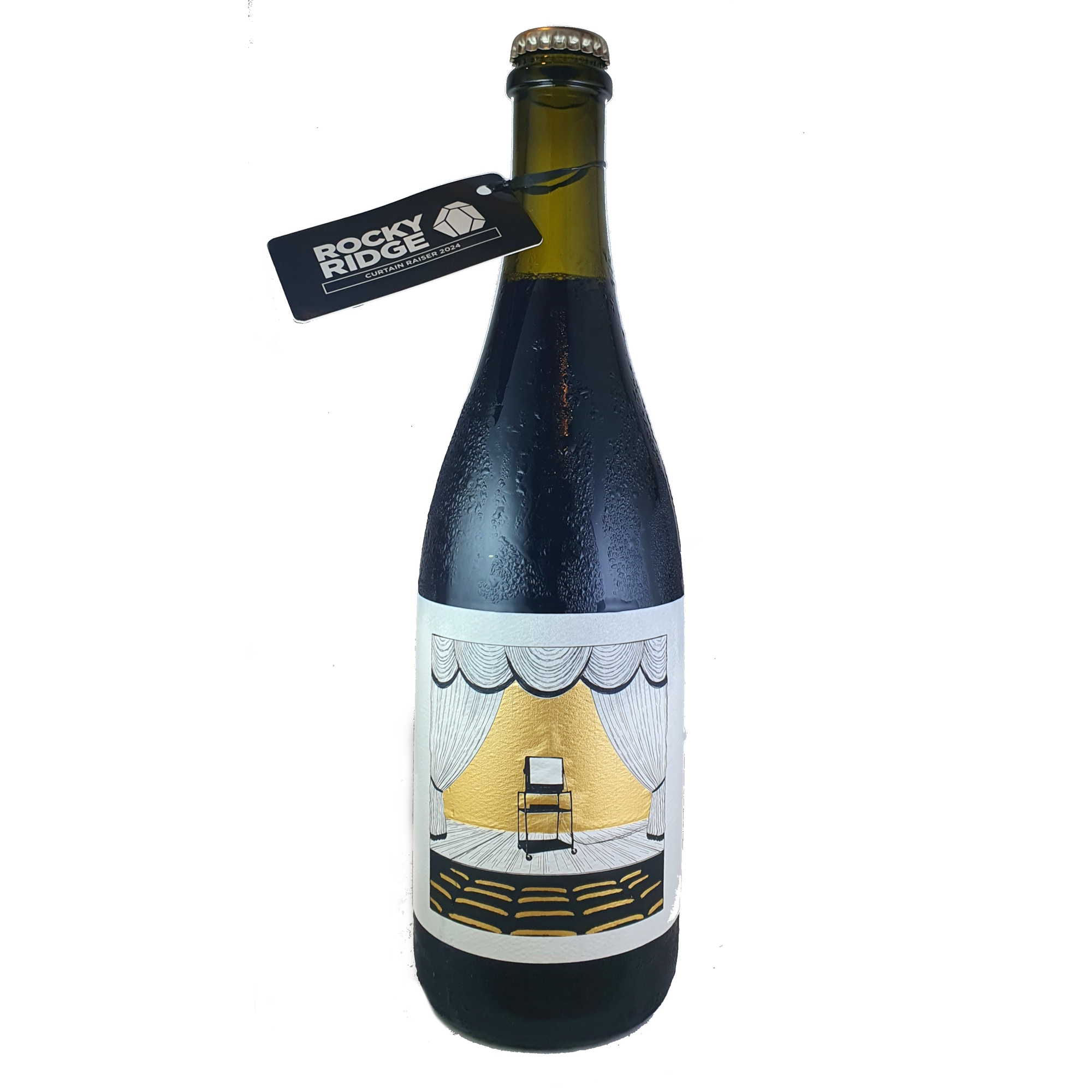 Rocky Ridge Curtain Raiser 2024 beer Label Full Size