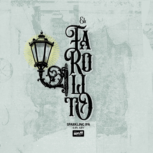 Boxlab El Farolito beer Label Full Size