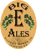 Big E's Anniversary Ale beer Label Full Size