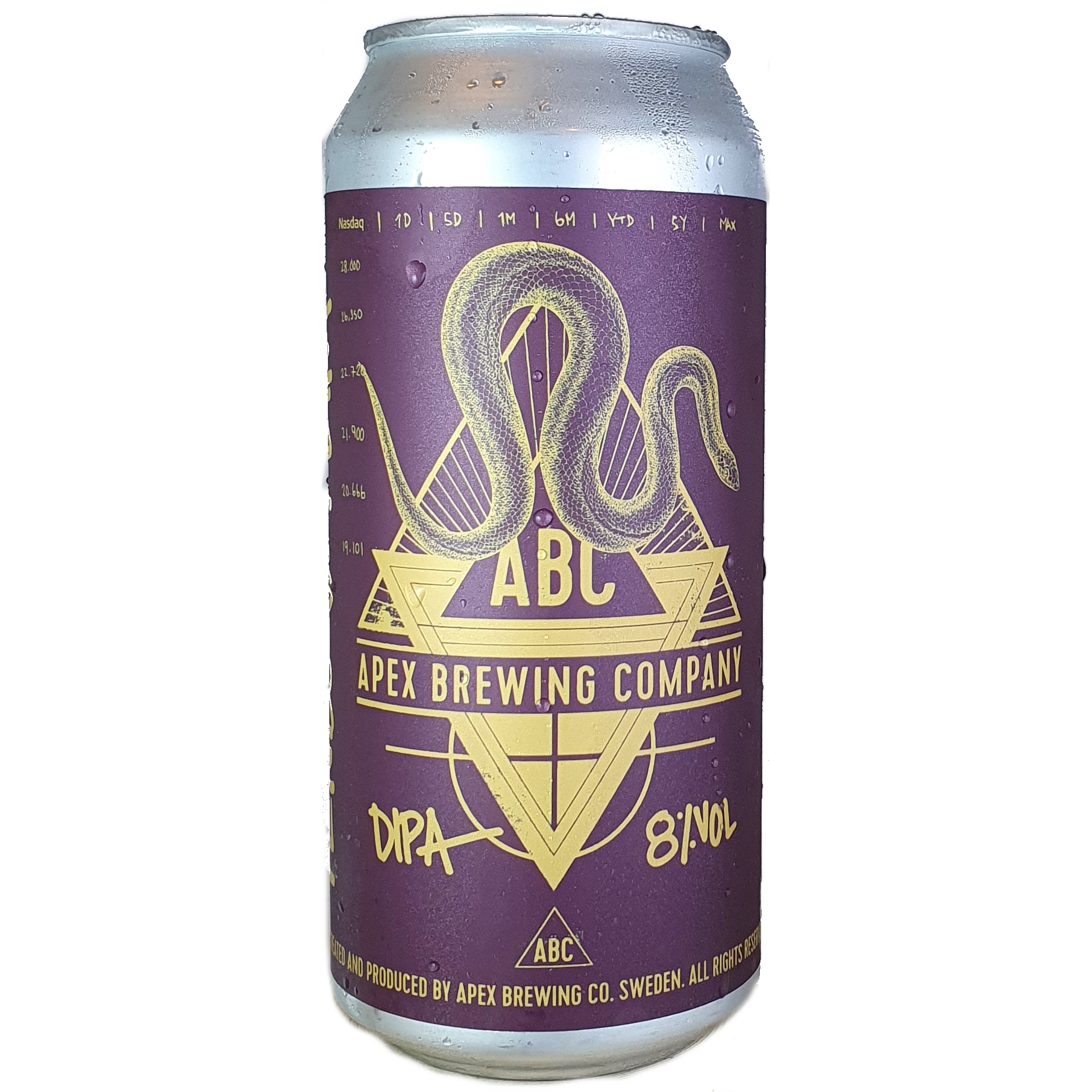 Apex Pendulum beer Label Full Size