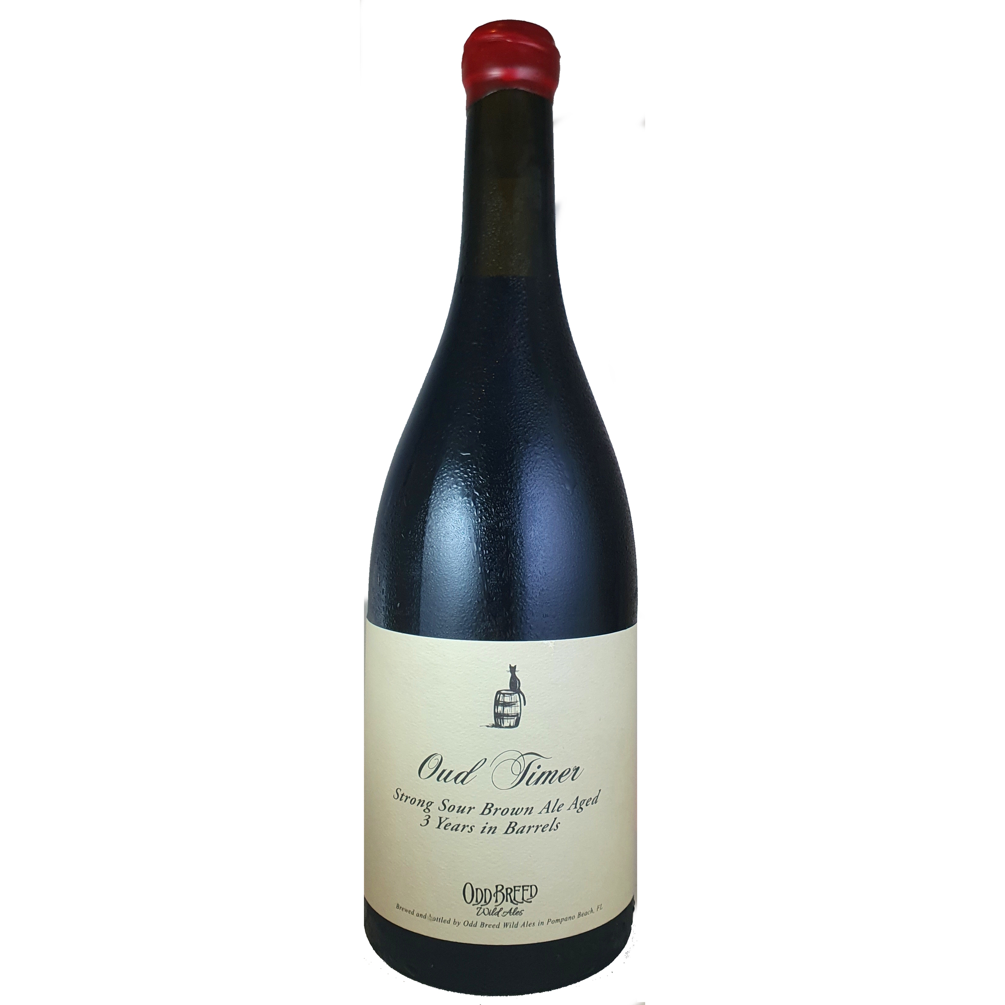 Odd Breed Oud Timer beer Label Full Size