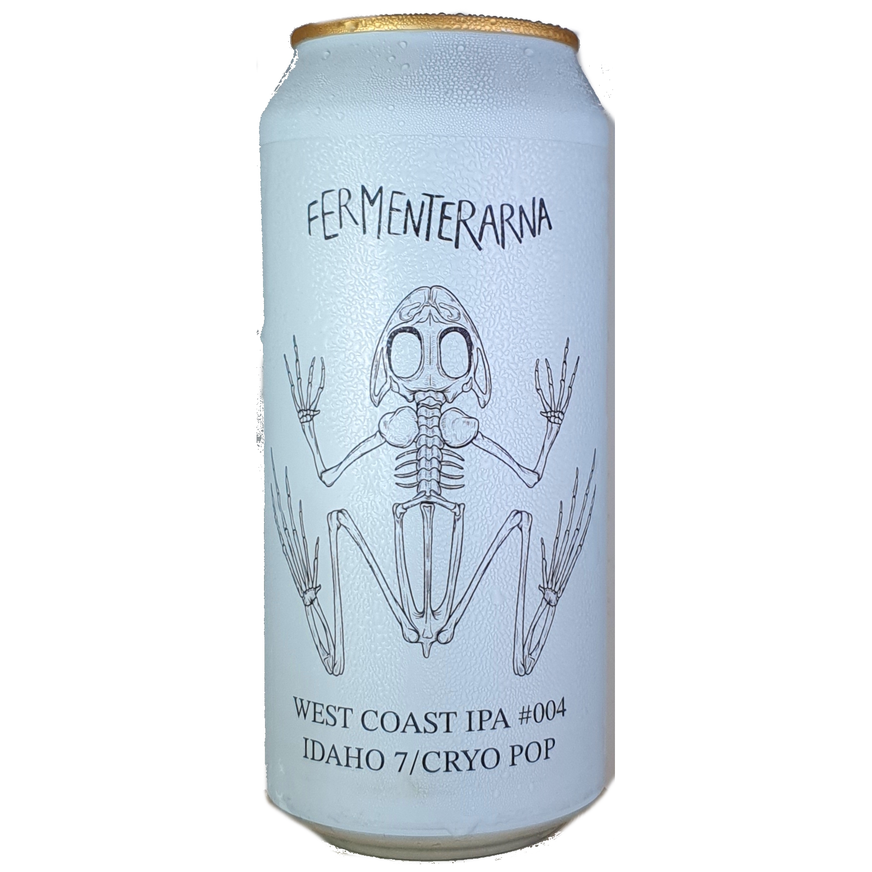 Fermenterarna West Coast Ipa #004 beer Label Full Size