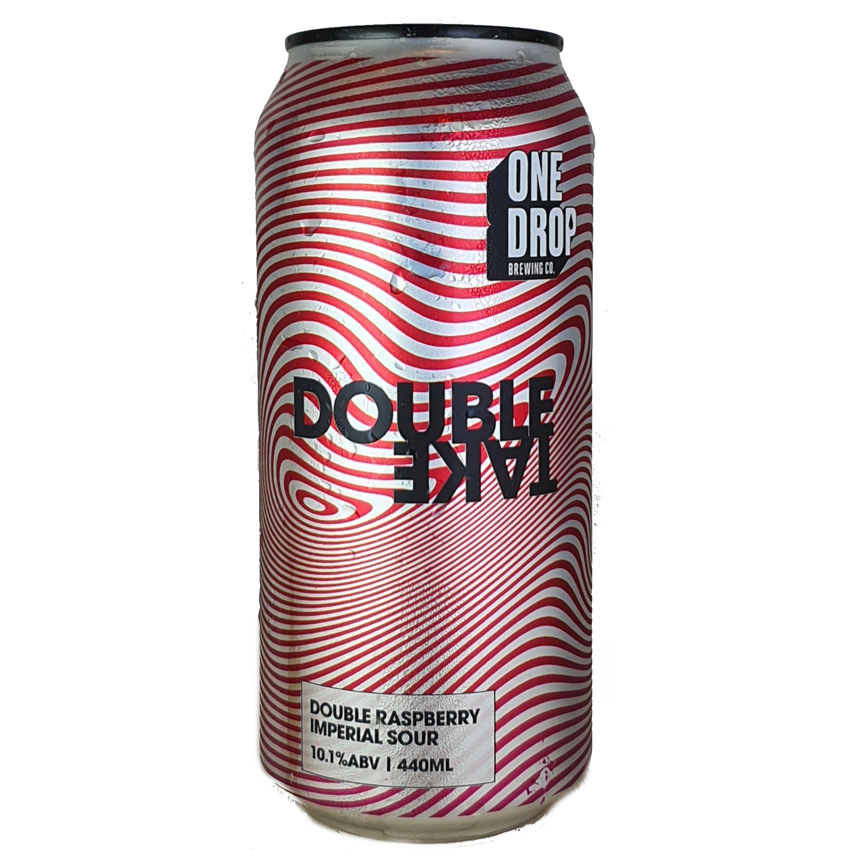 One Drop Raspberry Double Take beer Label Full Size